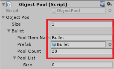 setting parameters