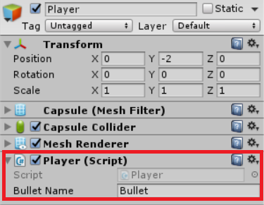 add player component