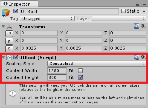 ui root scaling style