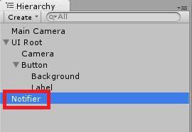 create an empty gameobject