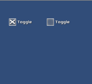 uitoggle widget in game view