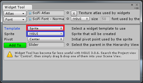 create an uisprite widget