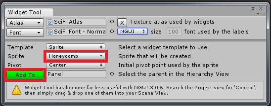 create a tiled sprite