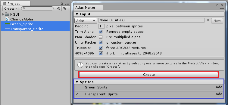 create an atlas