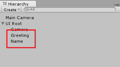 change name of the label widget
