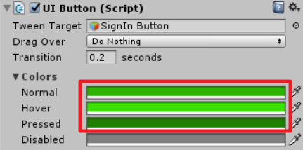 set button colors