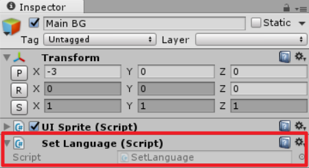 add setlanguage component