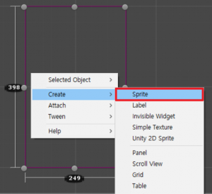 create a sprite