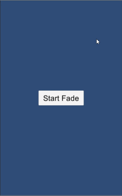 fade out animation with coroutine