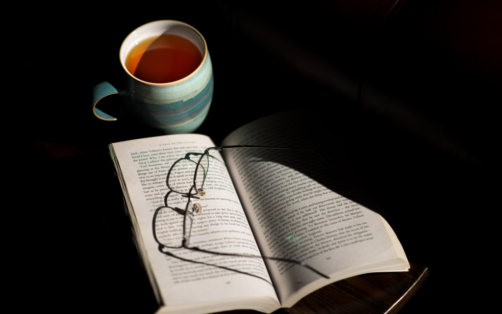 book reading